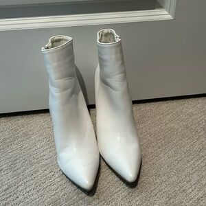 White Go go boots